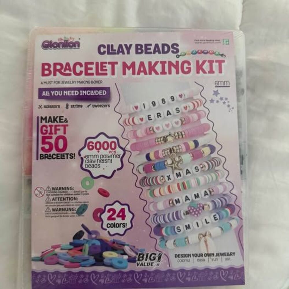 Polymer clay bead kit